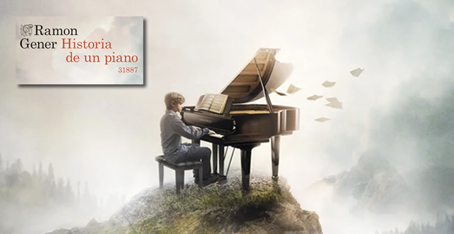 Ramón Gener presenta su primera novela, 'Historia de un piano. 31887'